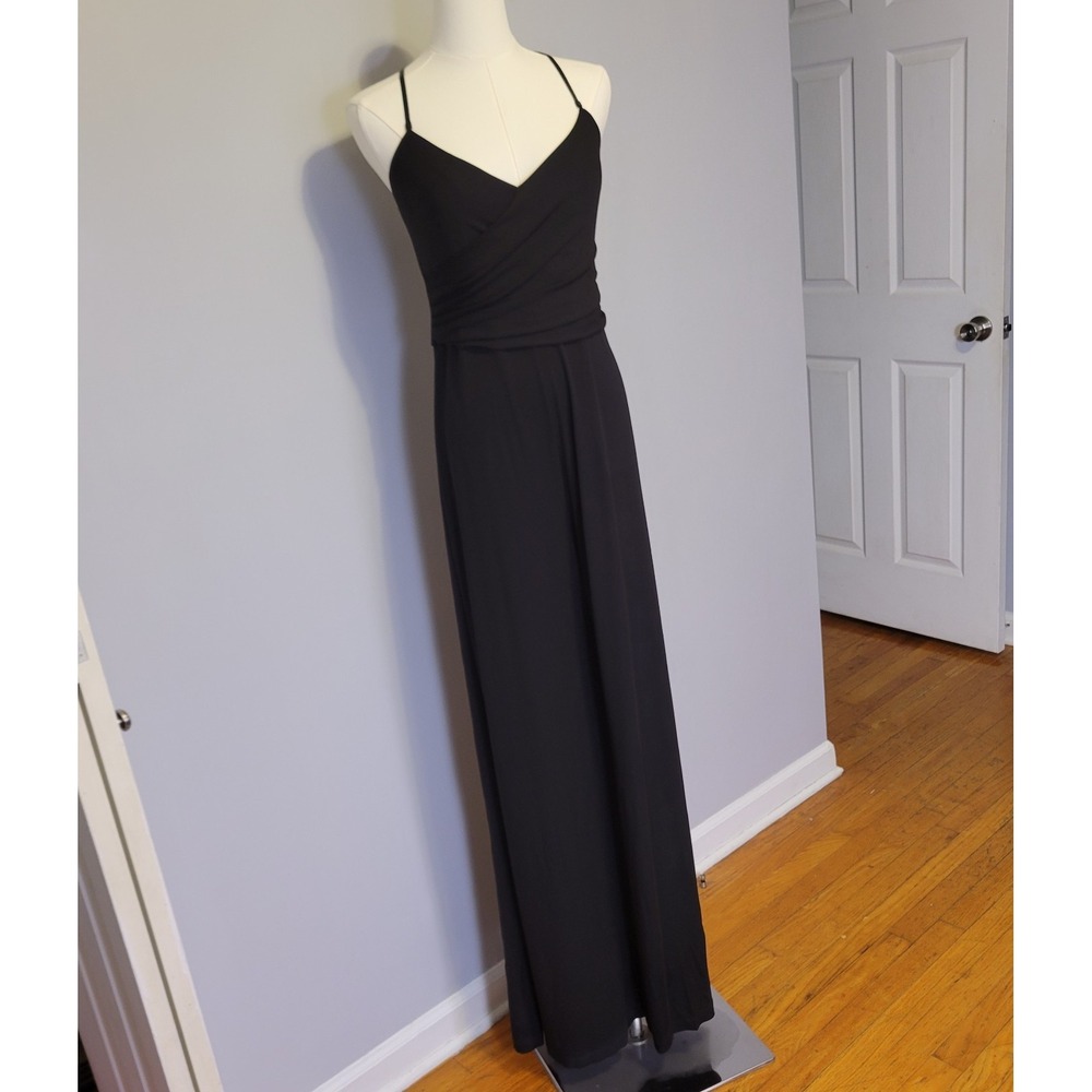 Ralph Lauren Purple Label Sleeveless Twist Front Jumpsuit Womens Large $2490